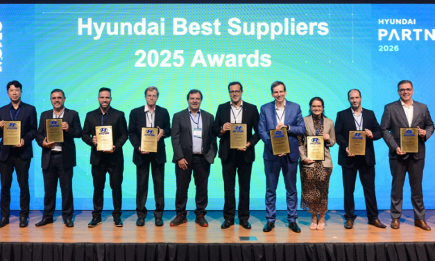 Hyundai premia seus nove melhores fornecedores