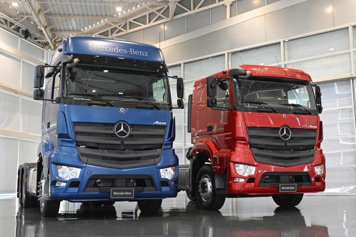 Mercedes-Benz aumenta oferta do Axor com novas versões