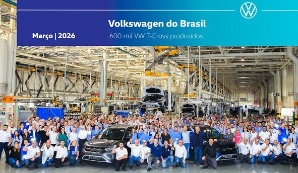 Volkswagen fabrica o T-Cross número 600 mil