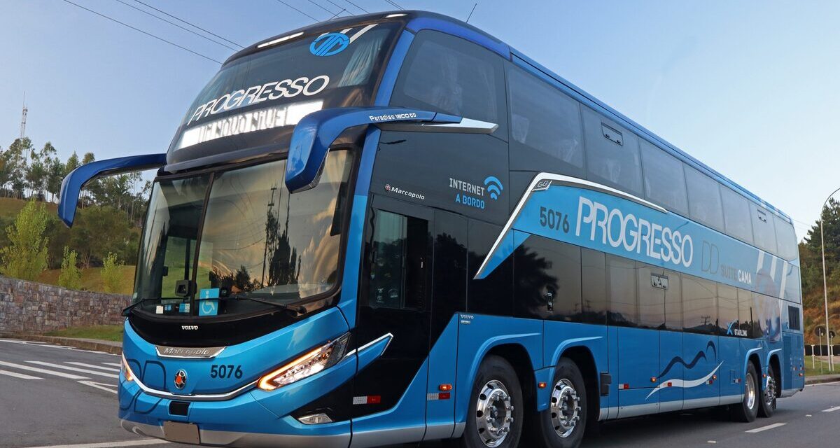 Auto Viação Progresso renova frota com Volvo e Marcopolo
