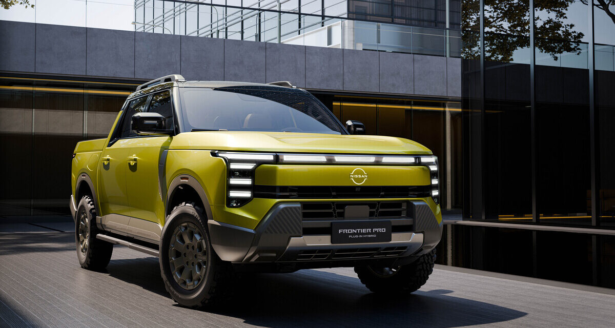 Nissan confirma Frontier híbrida plug-in para a América Latina
