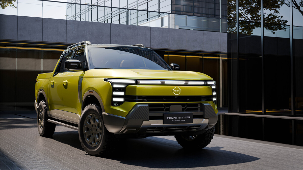 Nissan confirma Frontier híbrida plug-in para a América Latina