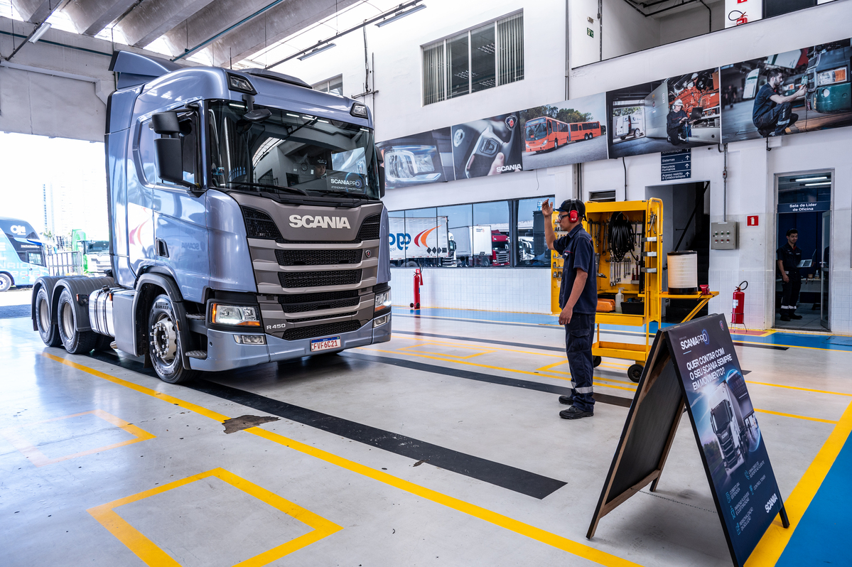 Scania potencializa portfólio de serviços