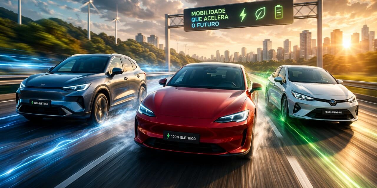 Vendas de eletrificados disparam 88,6% no trimestre