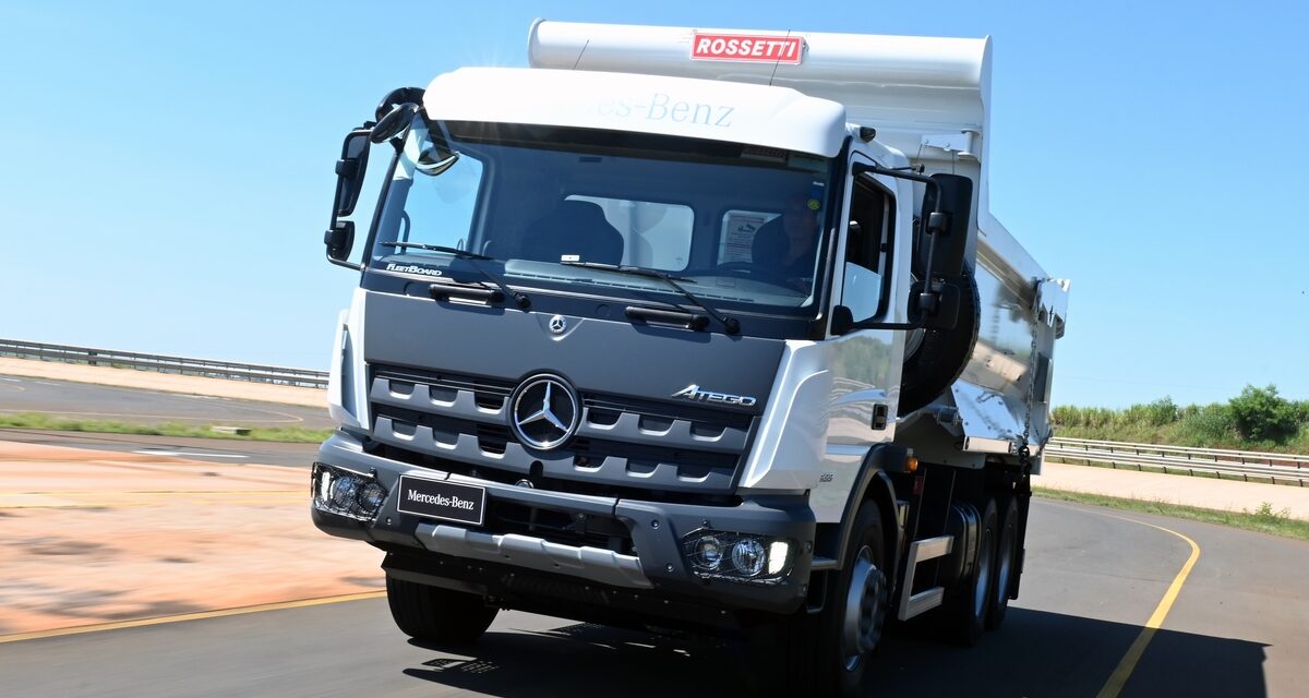 Mercedes-Benz aproveita Agrishow para ampliar a oferta do Atego