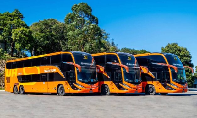 Viação Saritur moderniza frota com Marcopolo e Volvo