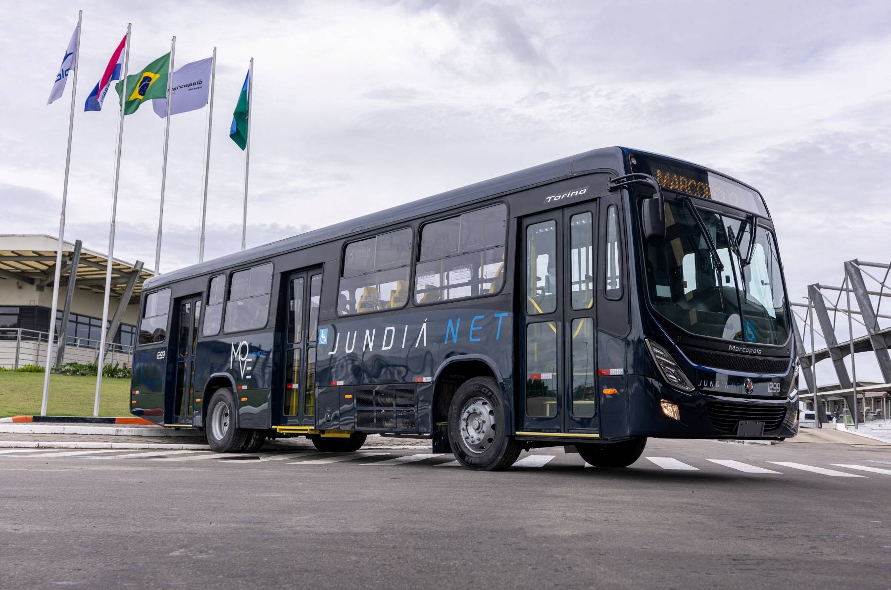 Operadora Jundiá aumenta frota com ônibus da Marcopolo