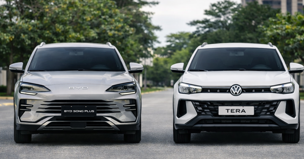 Das 10 marcas mais vendidas, só BYD e VW crescem acima da média
