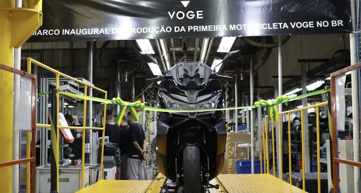 Voge reforça presença chinesa no mercado brasileiro de motos