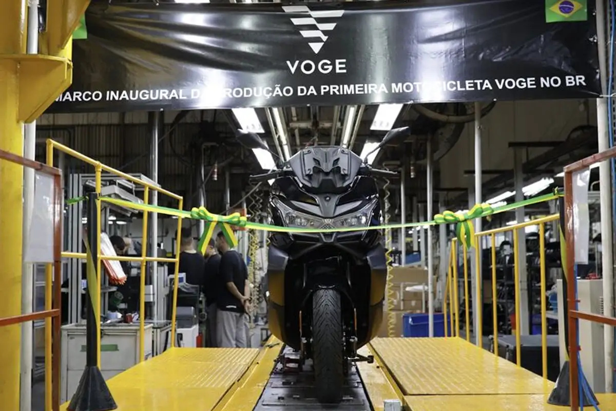 Voge reforça presença chinesa no mercado brasileiro de motos