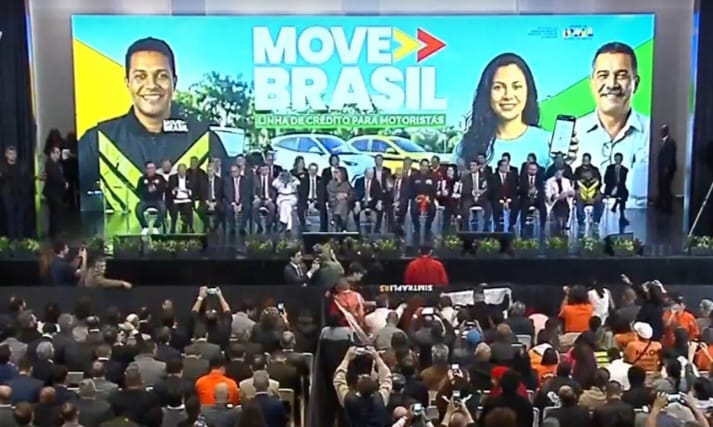 Lula lança Move Aplicativos com R$ 30 bilhões para motoristas
