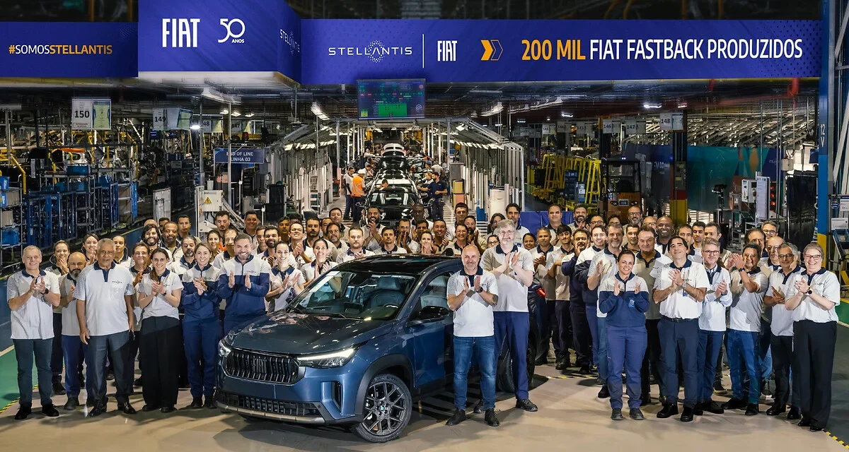 Fiat Fastback supera 200 mil unidades produzidas