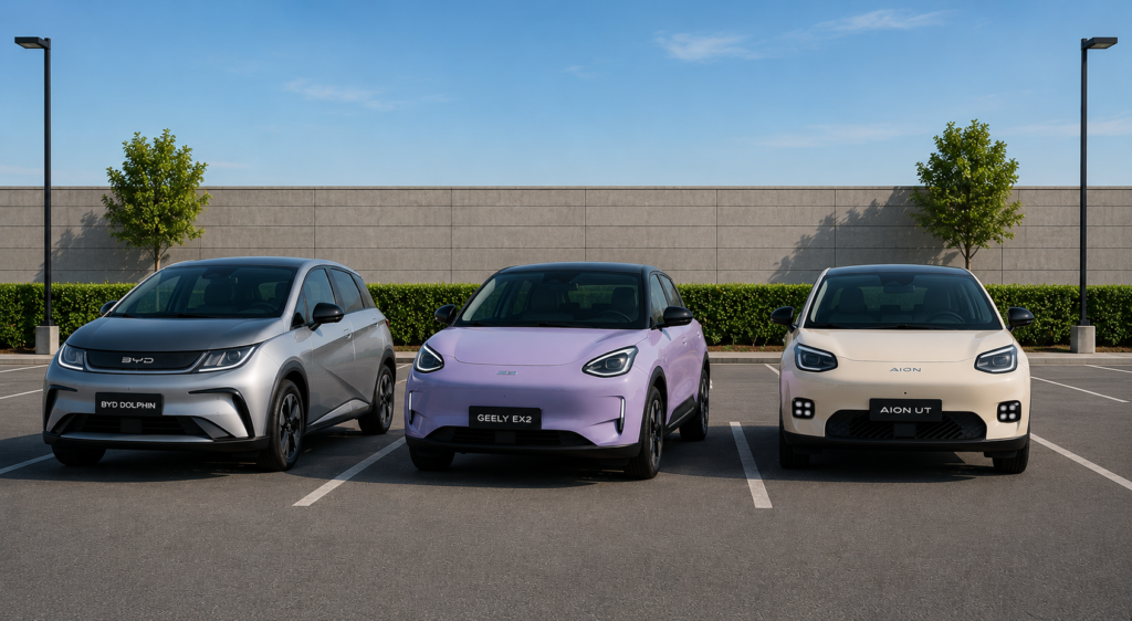Elétricos avançam sobre hatches pequenos. E mais vem por aí.