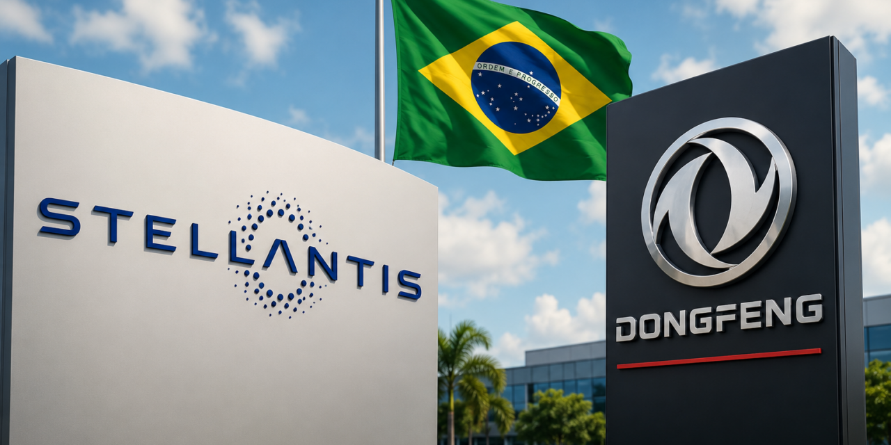 Brasil está nos planos da parceria da Stellantis com a Dongfeng