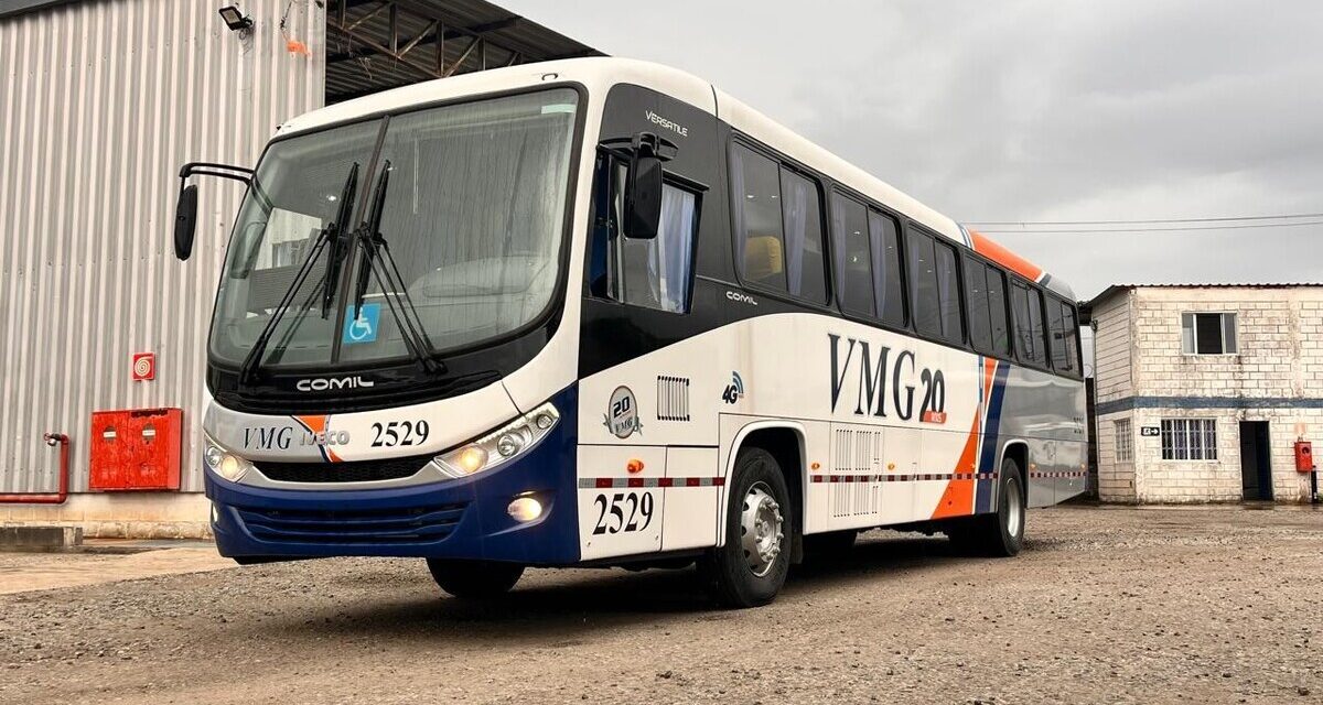 VMG padroniza frota de ônibus com Iveco