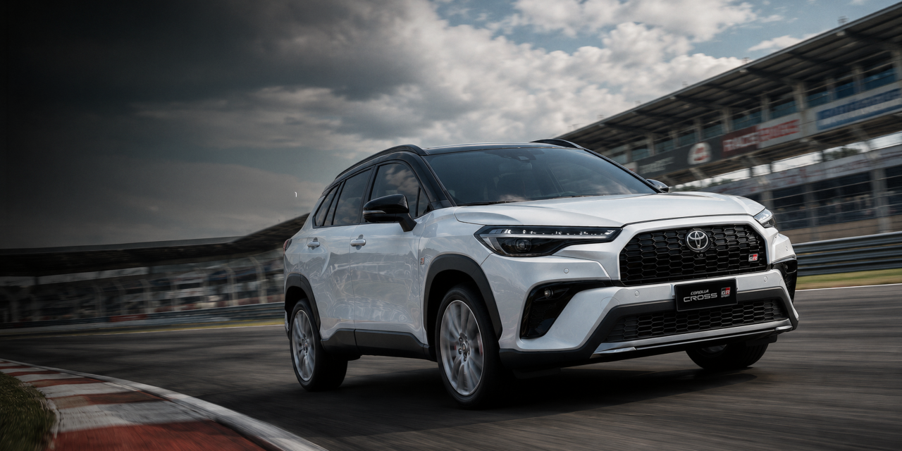 Na linha 2027, versão GR Sport do Corolla Cross traz novo visual