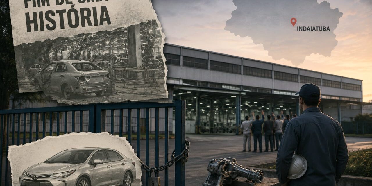 Nesta terça-feira, o adeus definitivo da Toyota a Indaiatuba
