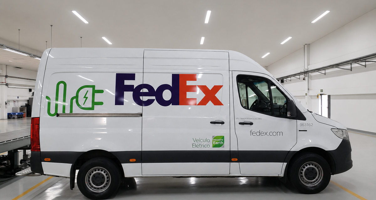 Mercedes-Benz aumenta presença na frota da FedEx com eSprinter