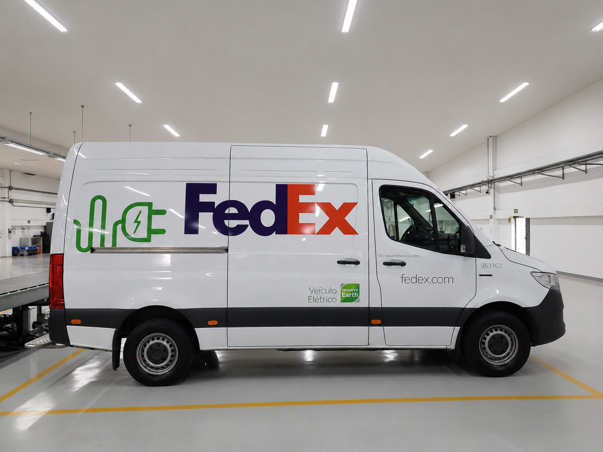Mercedes-Benz aumenta presença na frota da FedEx com eSprinter