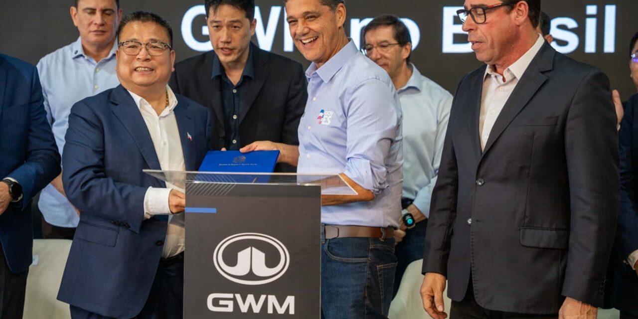 GWM oficializa fábrica no Espírito Santo e produção do elétrico Ora 5