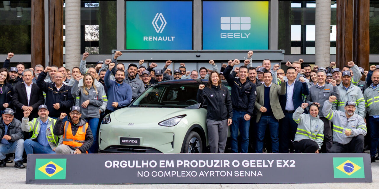 Renault Geely revela o segundo modelo a ser produzido no Paraná