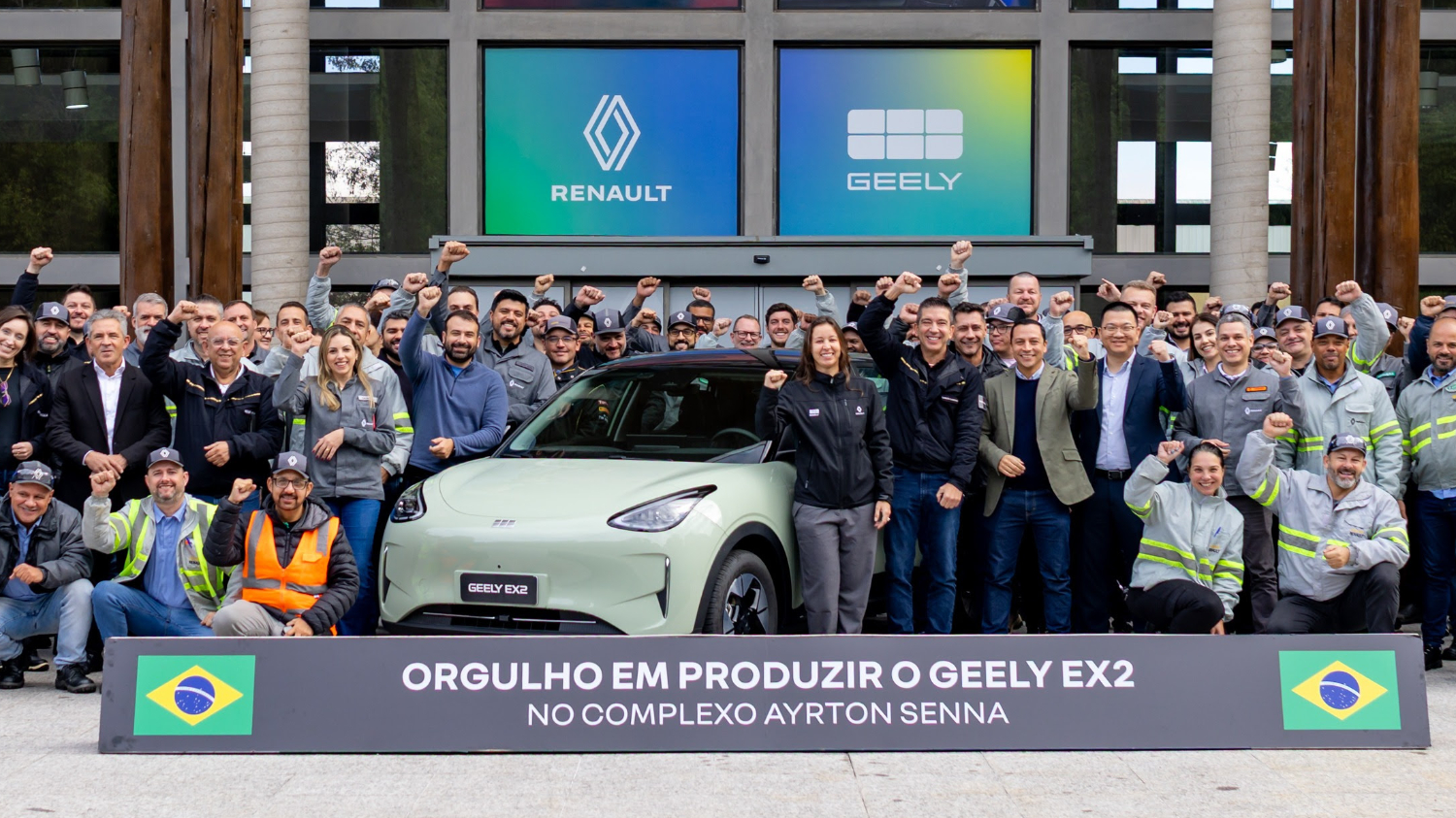 Renault Geely revela o segundo modelo a ser produzido no Paraná
