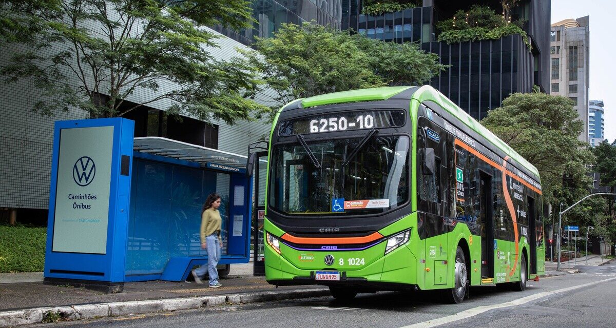 e-Volksbus desembarca em Vitória