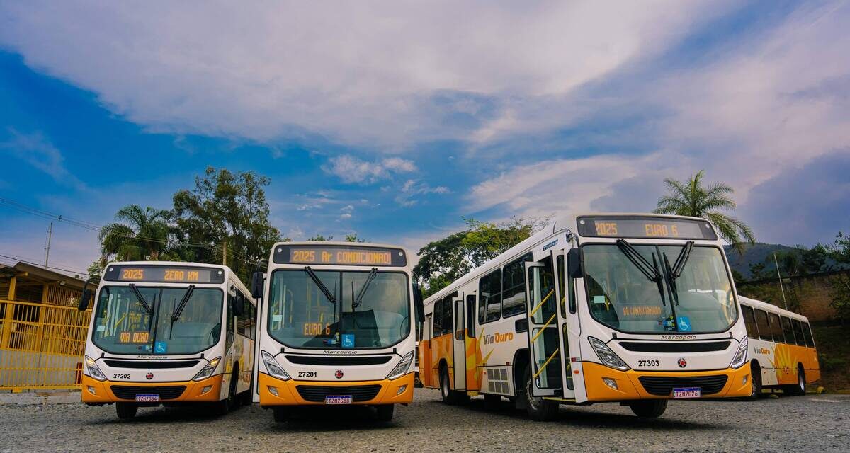 Via Ouro Coletivos fecha com a Marcopolo para renovar frota