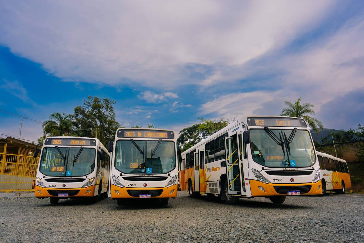 Via Ouro Coletivos fecha com a Marcopolo para renovar frota