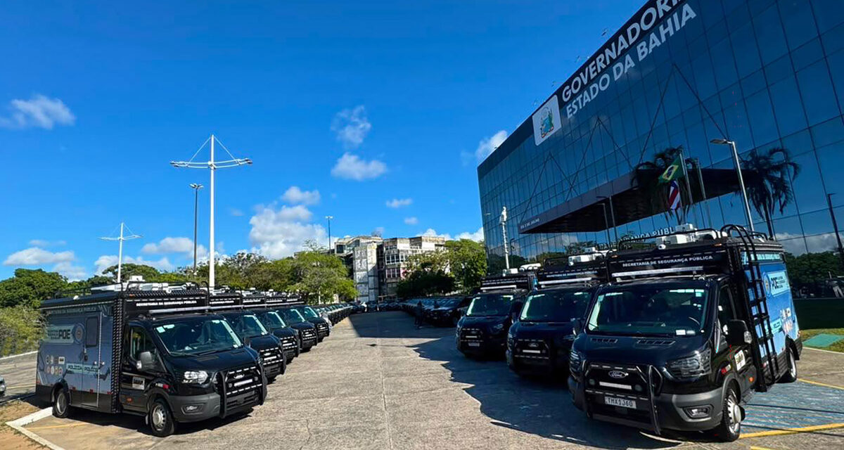 Ford Transit adaptada se torna ferramenta da segurança pública baiana