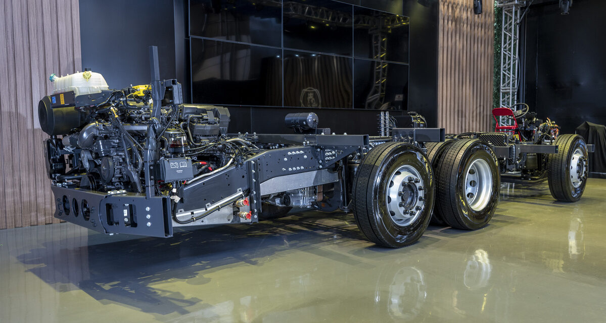 Scania inicia produção da gama de chassi Super no Brasil