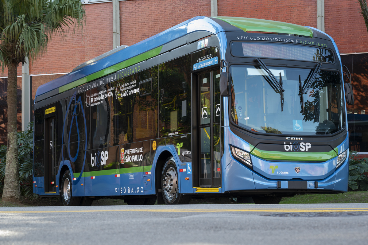 Scania coloca no portfólio ônibus a gás para São Paulo